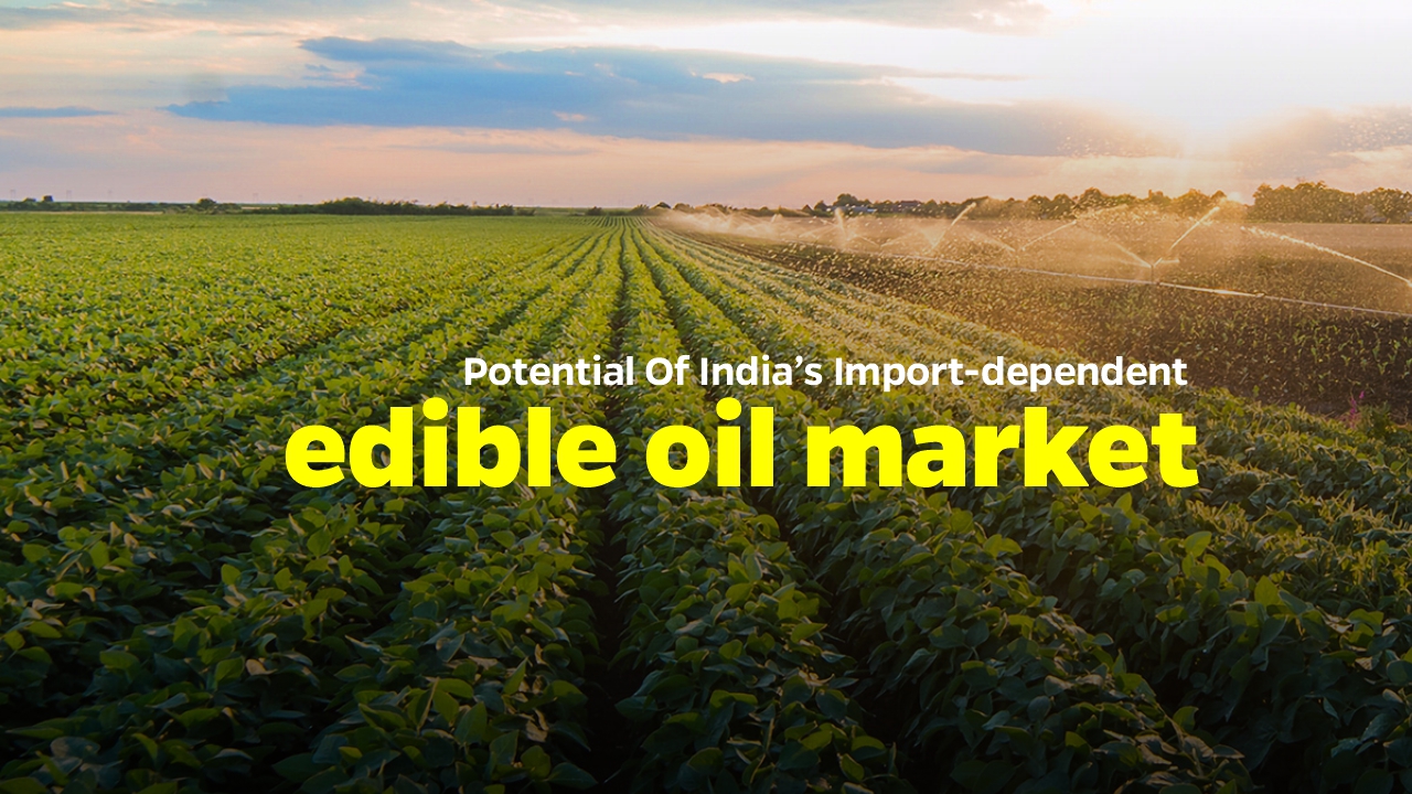 India’s import-dependent edible oil market has plenty of potential for local manufacturers